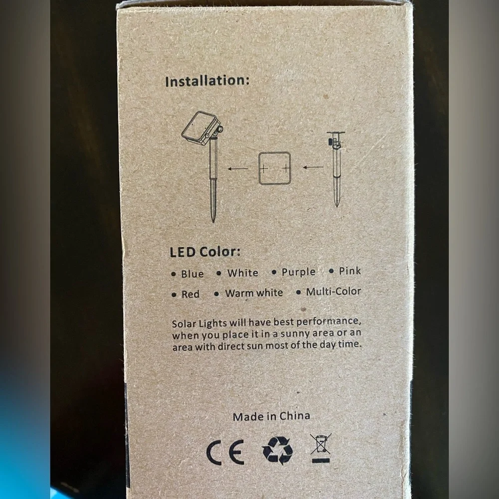 Ledertek Solar Blossom LED String Lights